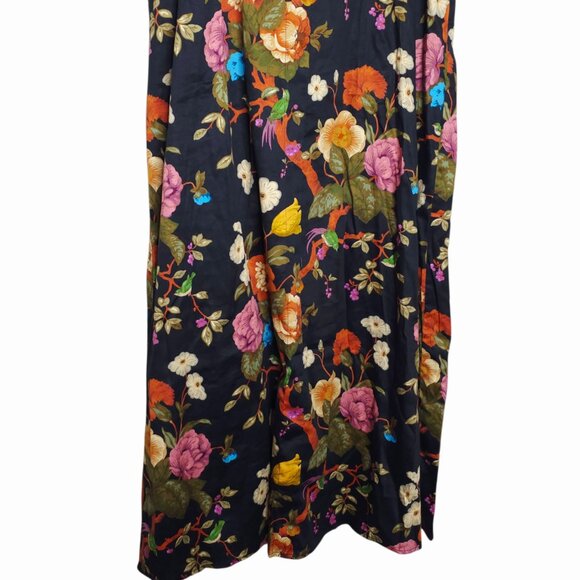 Tuckernuck Delaney Baroque Midi Dress Black Floral Size XS - Picture 6 of 10